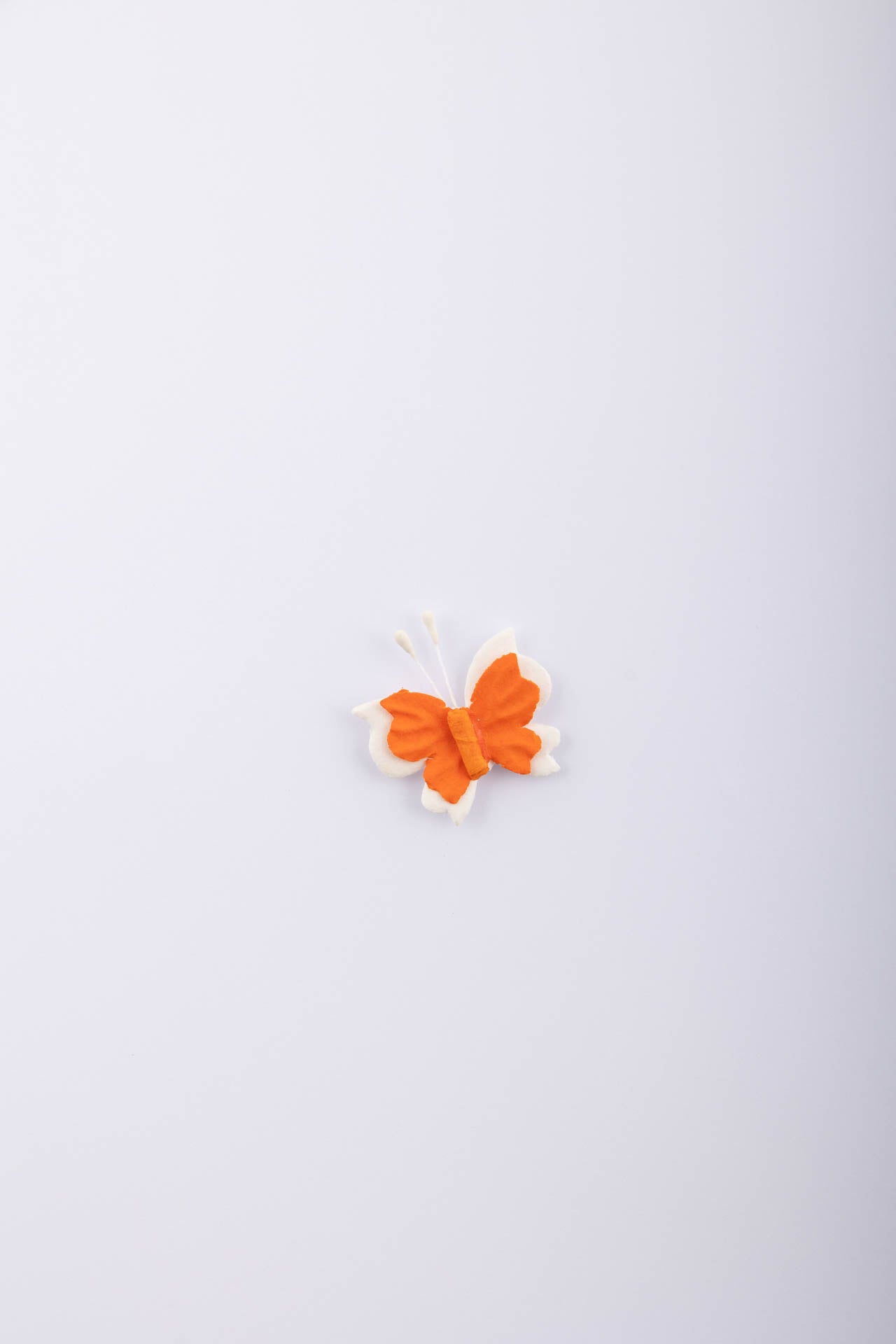 Farfalla adesiva arancione