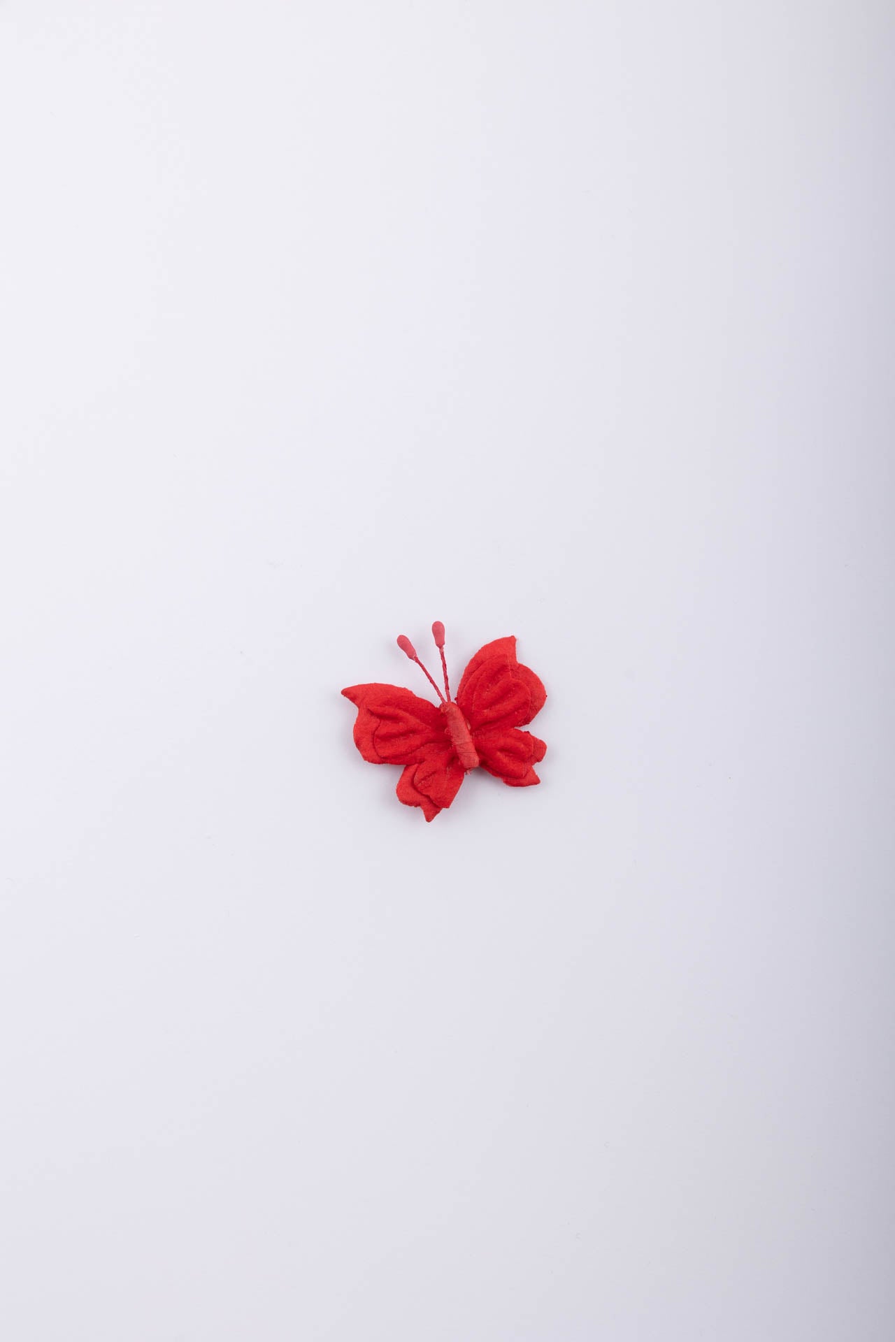 Farfalla adesiva rossa