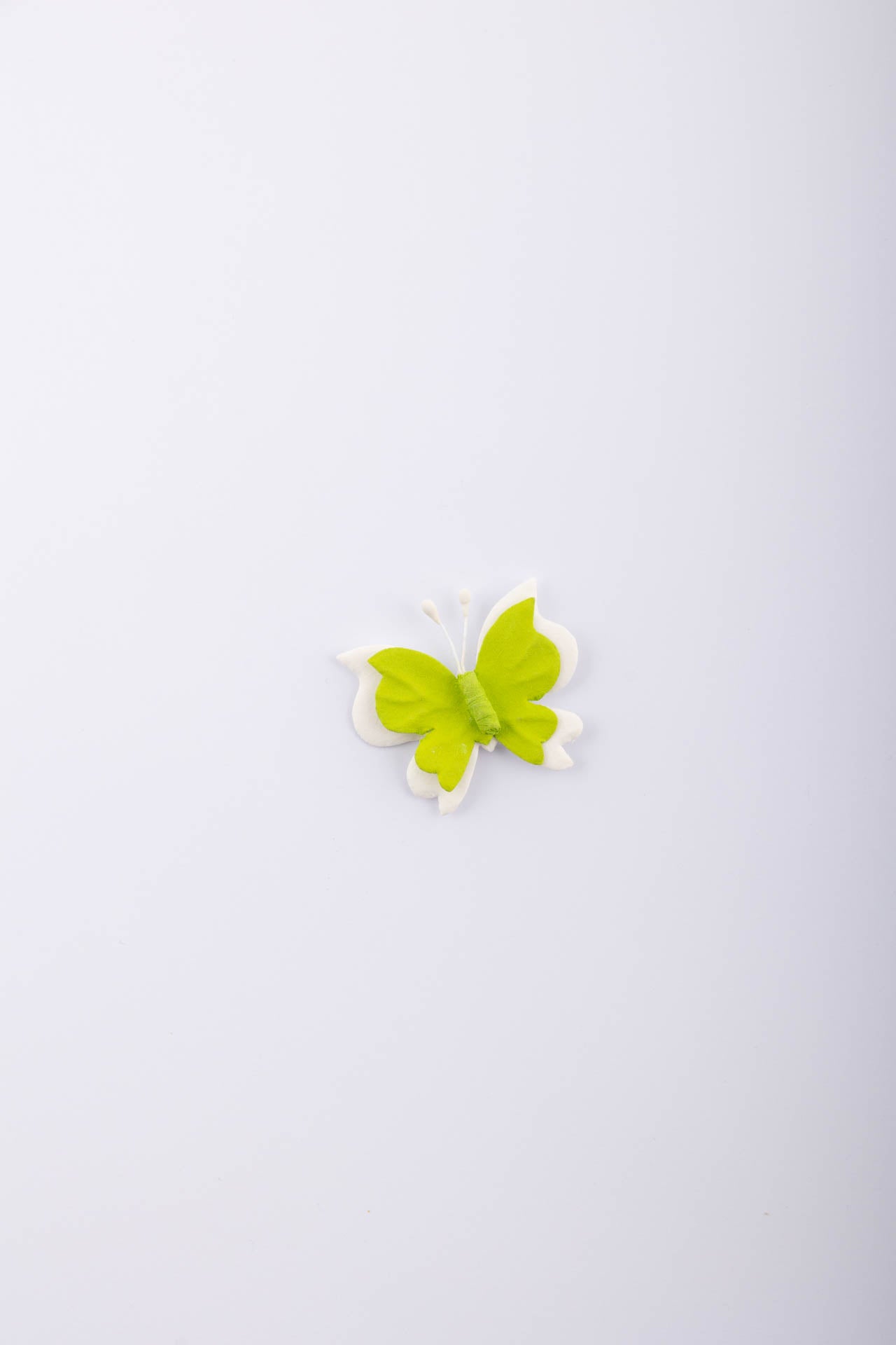 Farfalla adesiva verde