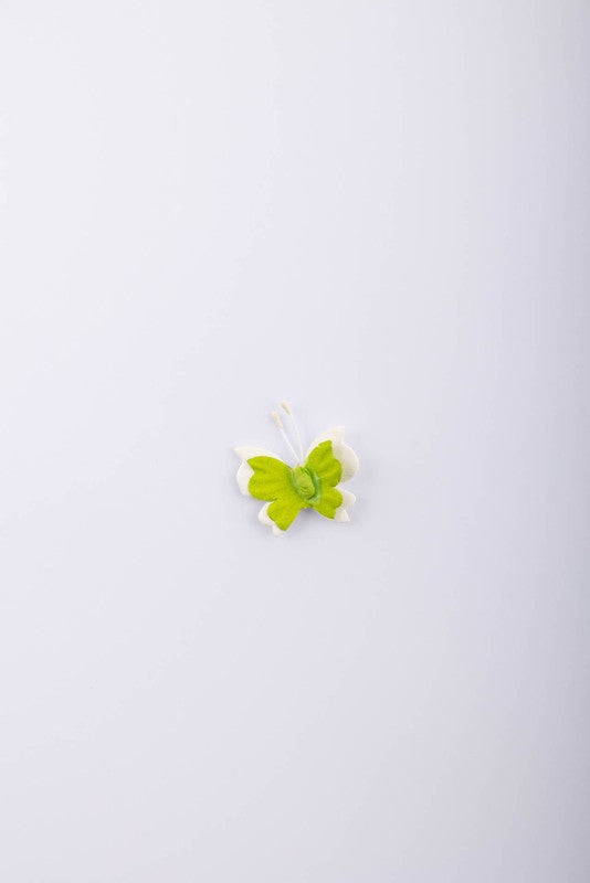 Farfalla adesiva verde