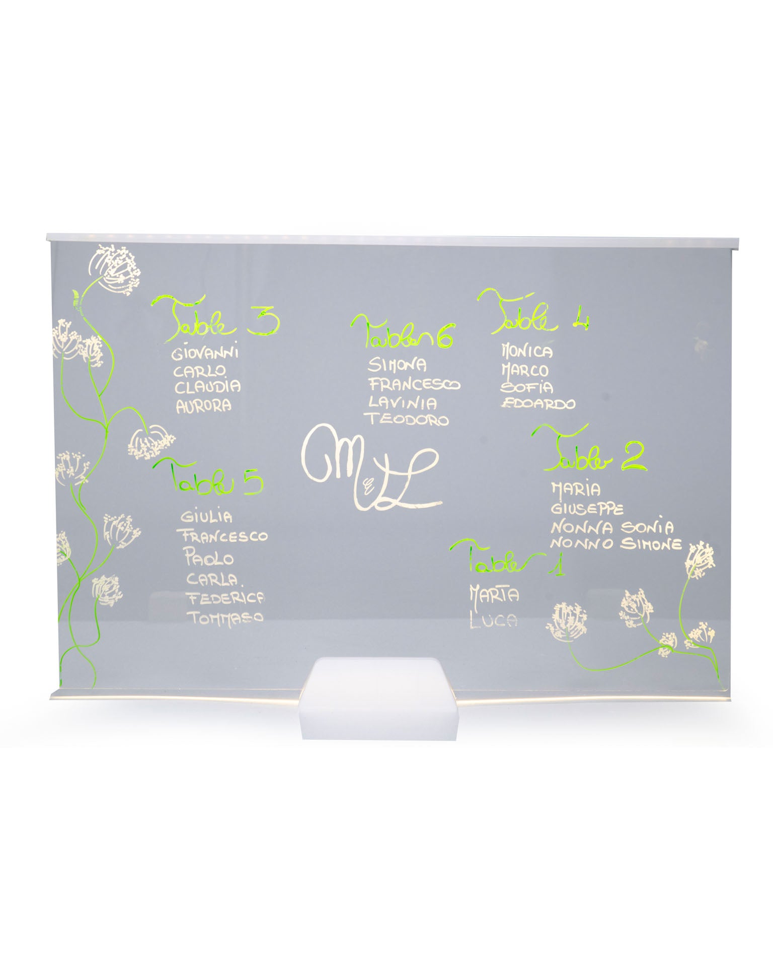 Lavagna grande acrilico