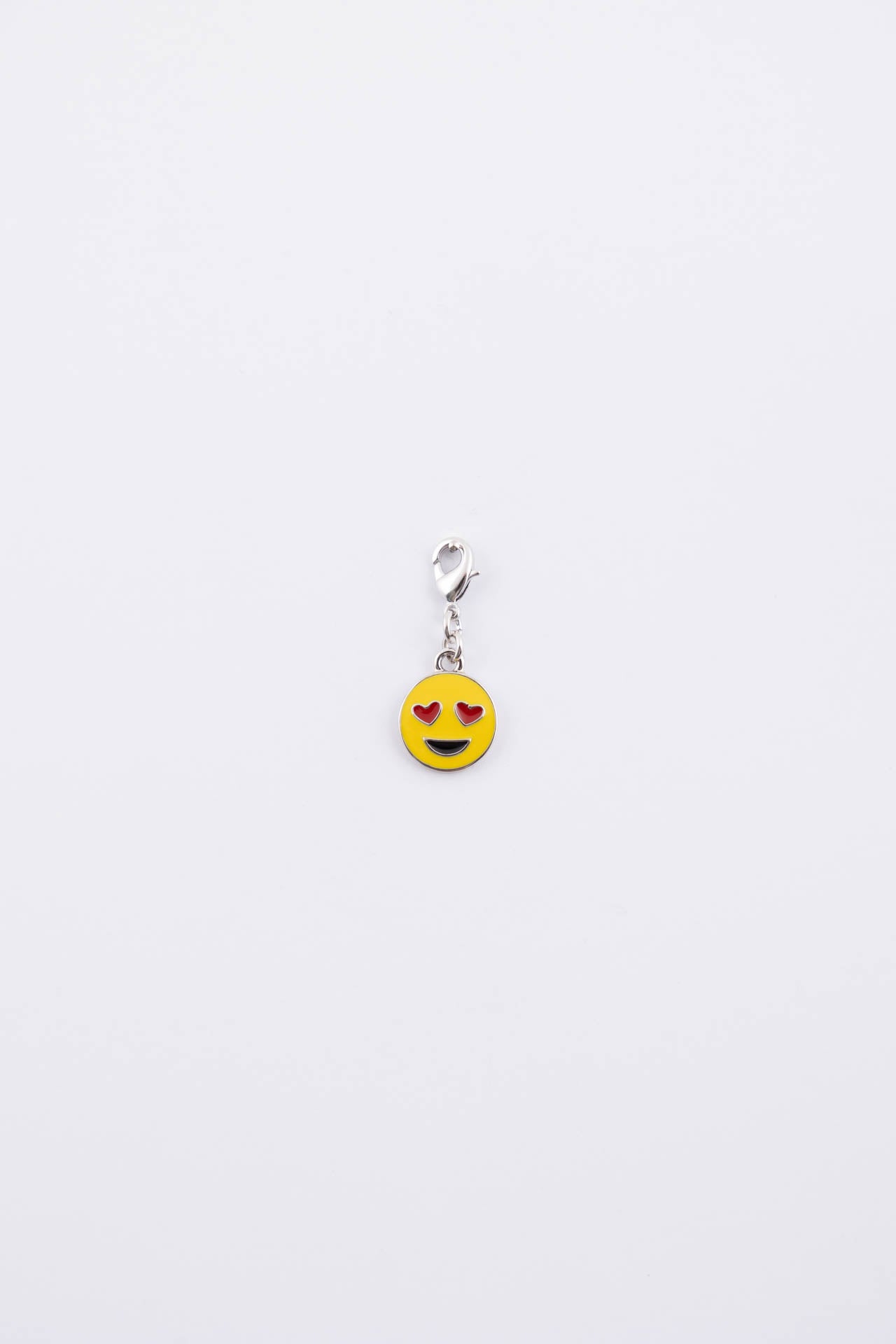 Charm emoticon faccina cuori