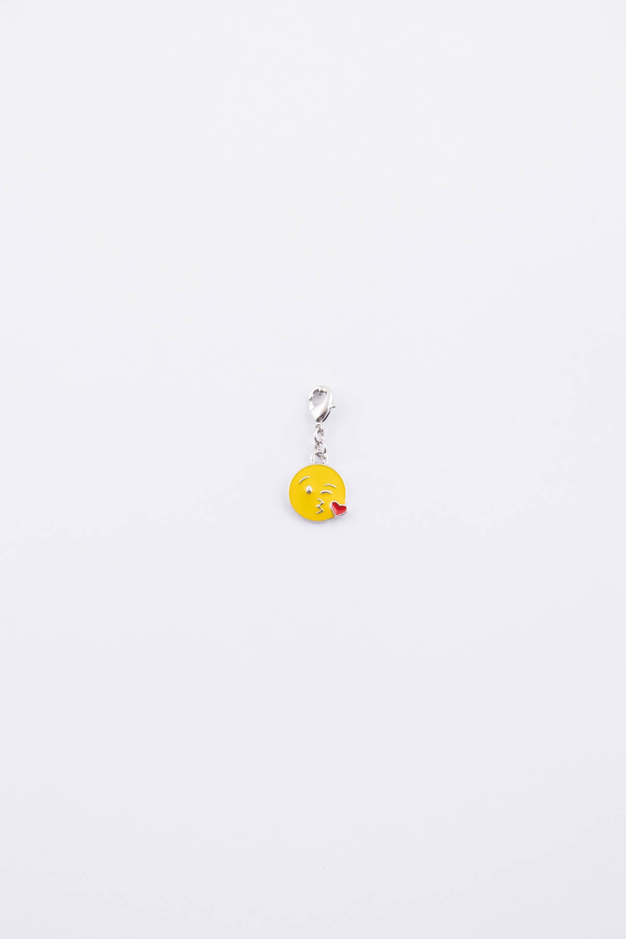 Charm emoticon bacio cuore