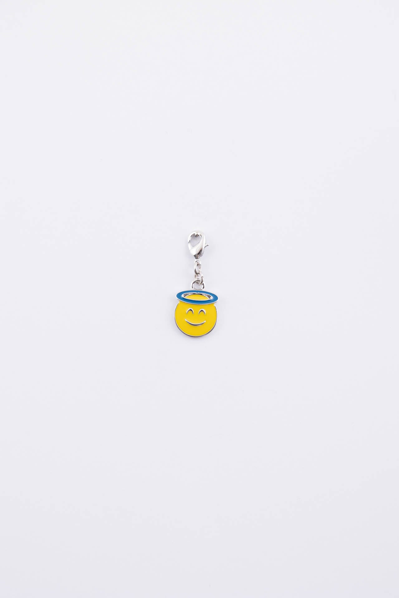 Charm emoticon faccina con aureola