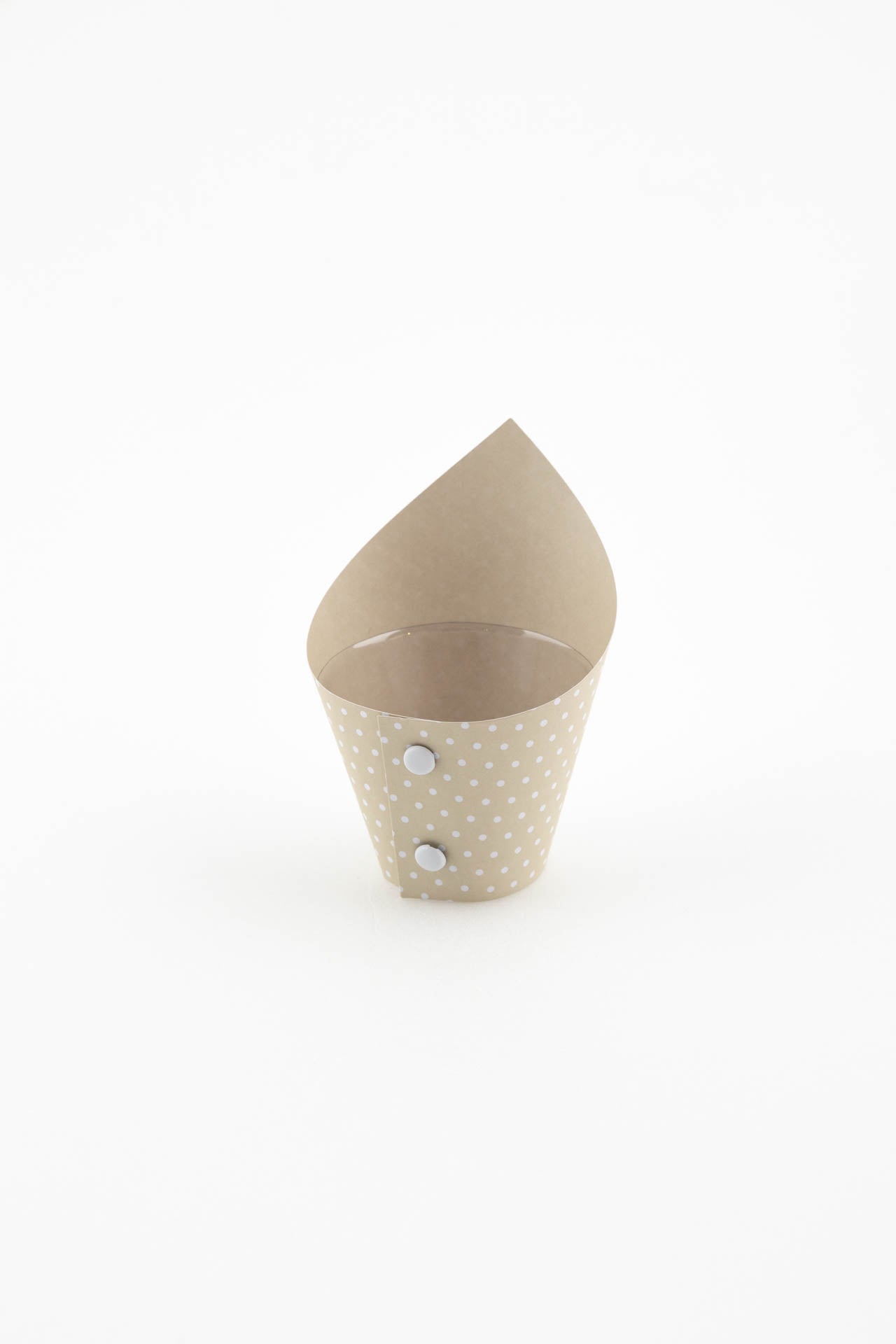 Cono confettata piccolo avorio