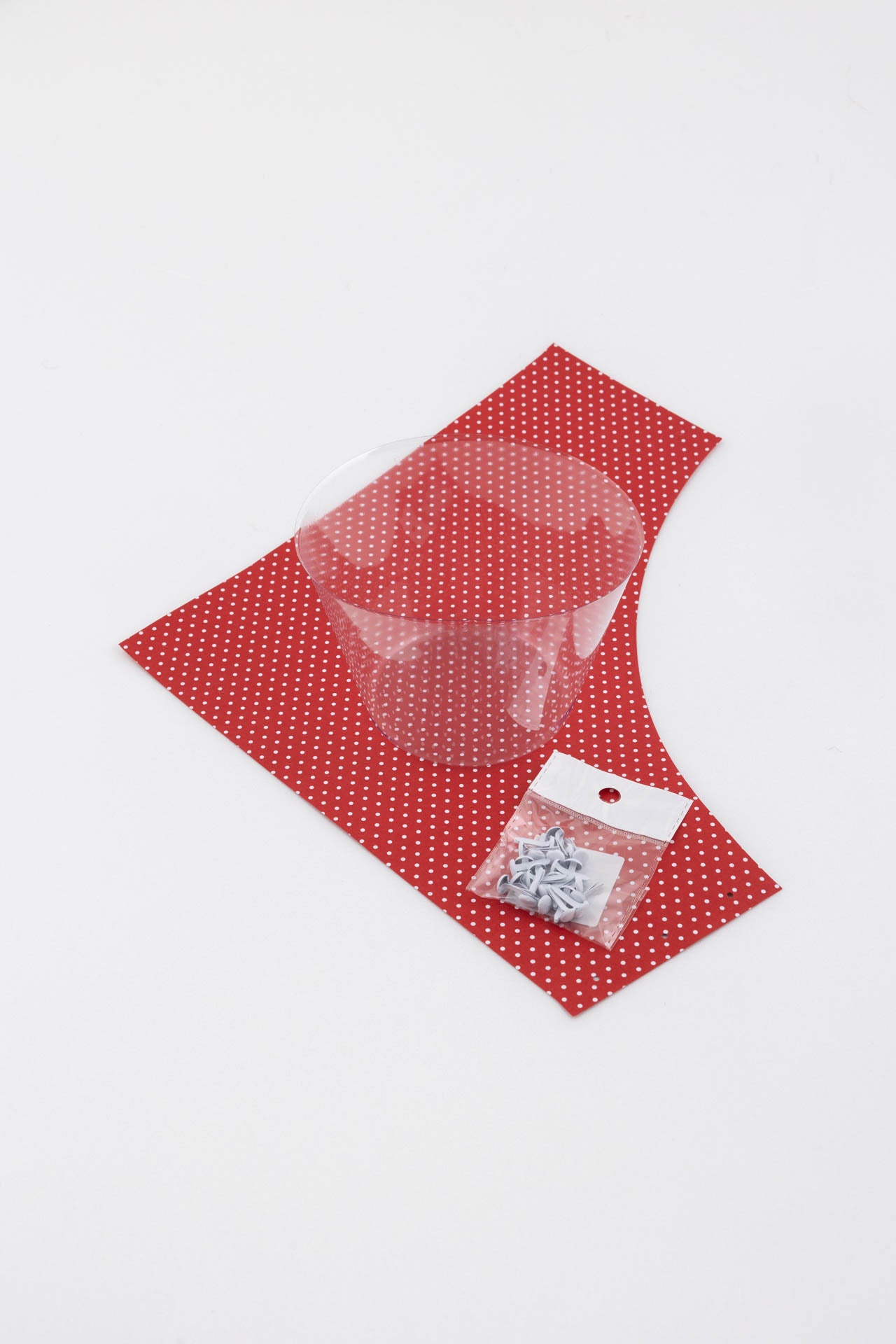 Cono confettata grande rosso