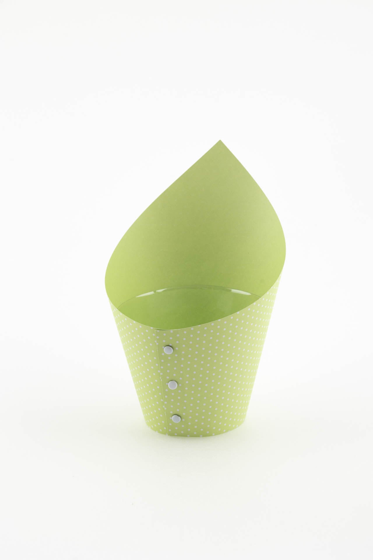 Cono confettata grande verde