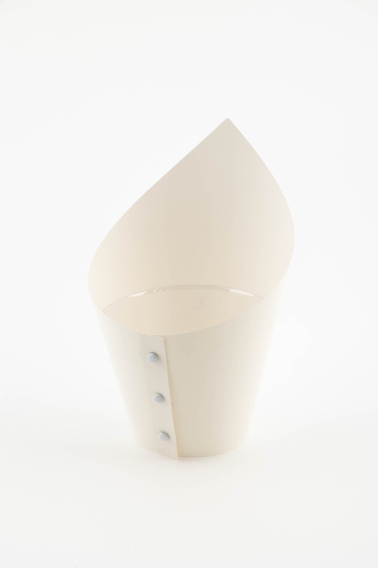 Cono confettata grande bianco